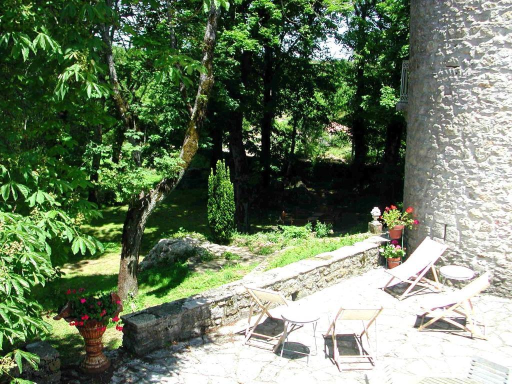Chateau Du Cros Le Cros Bagian luar foto
