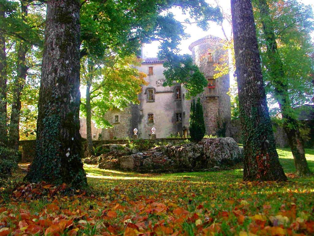 Chateau Du Cros Le Cros Bagian luar foto
